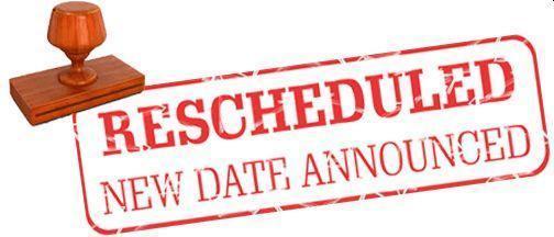 school board meeting postponed