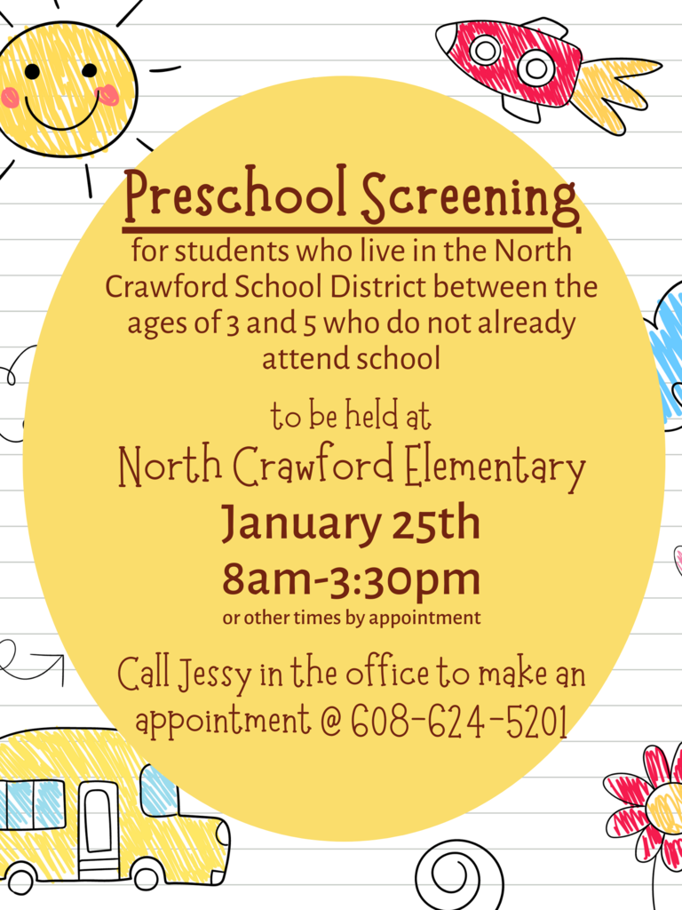 Preschool Screening Invitation