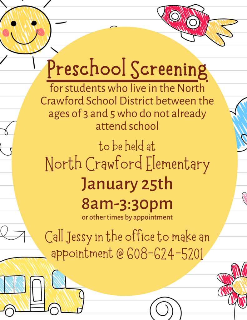 Preschool Screening Invitation